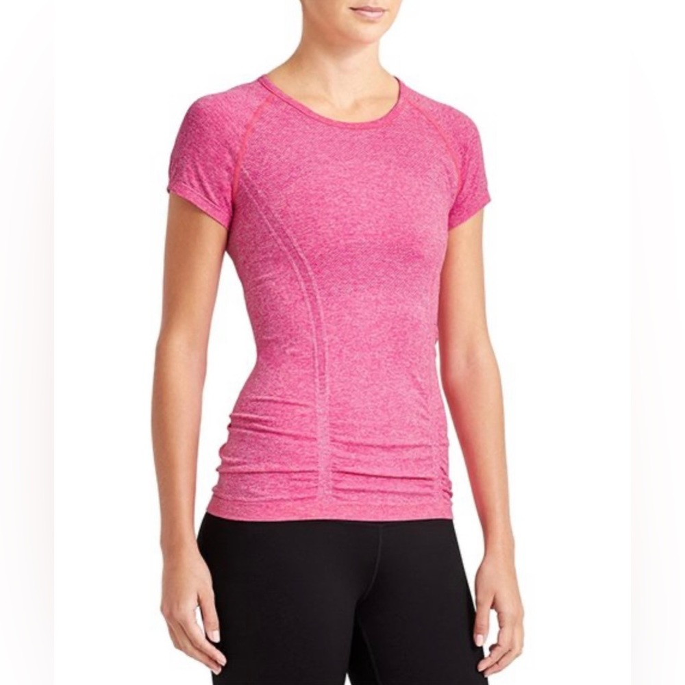 Athleta | Brilliant Magenta Heather Fastest Track Tee